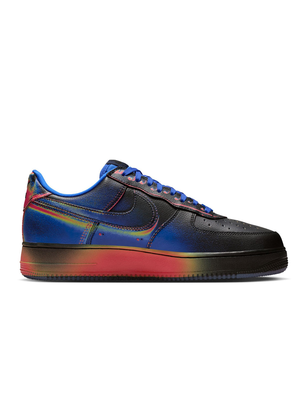 Nike Mens Air Force 1 Low Retro - Black/Racer Blue