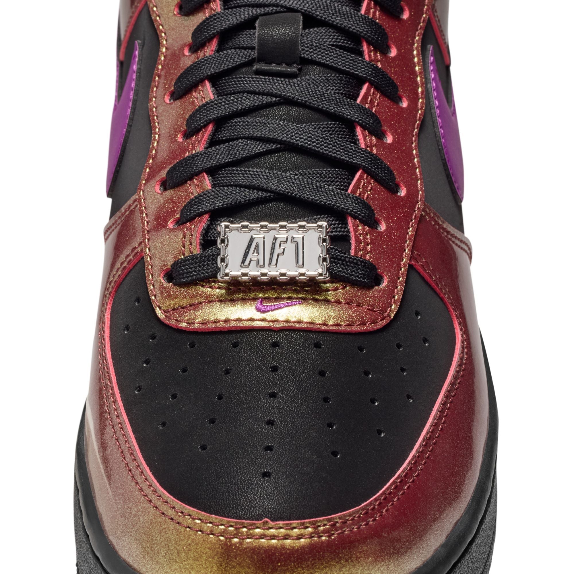 Nike Mens Air Force 1 ’07 Lv8 - Black/Bold Berry