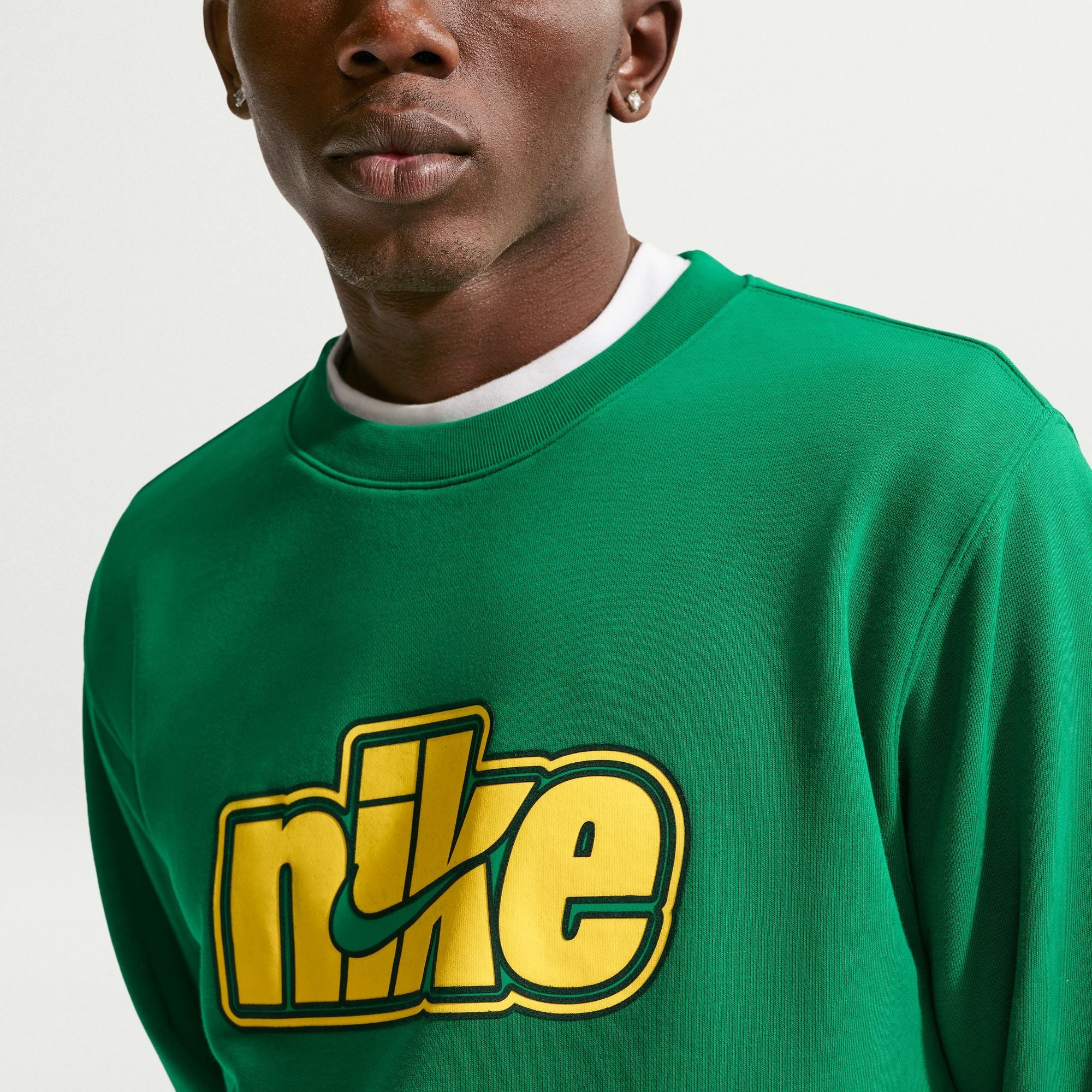 Nike Mens Sportswear Club Sweater - Malachite