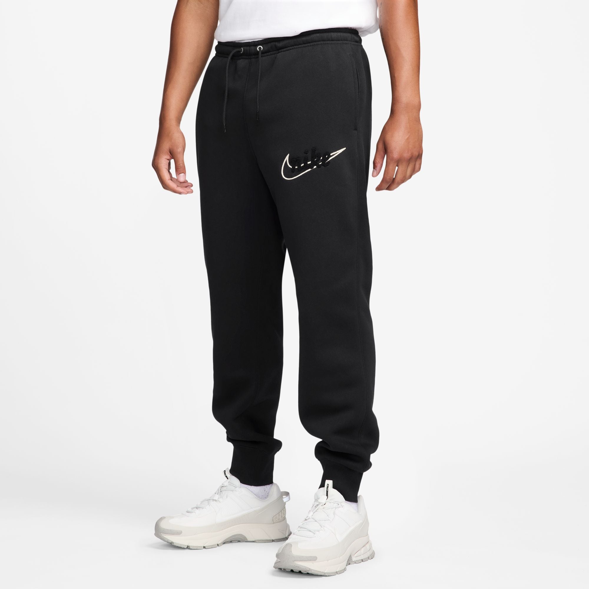 Nike Mens Fleece Joggers - Black