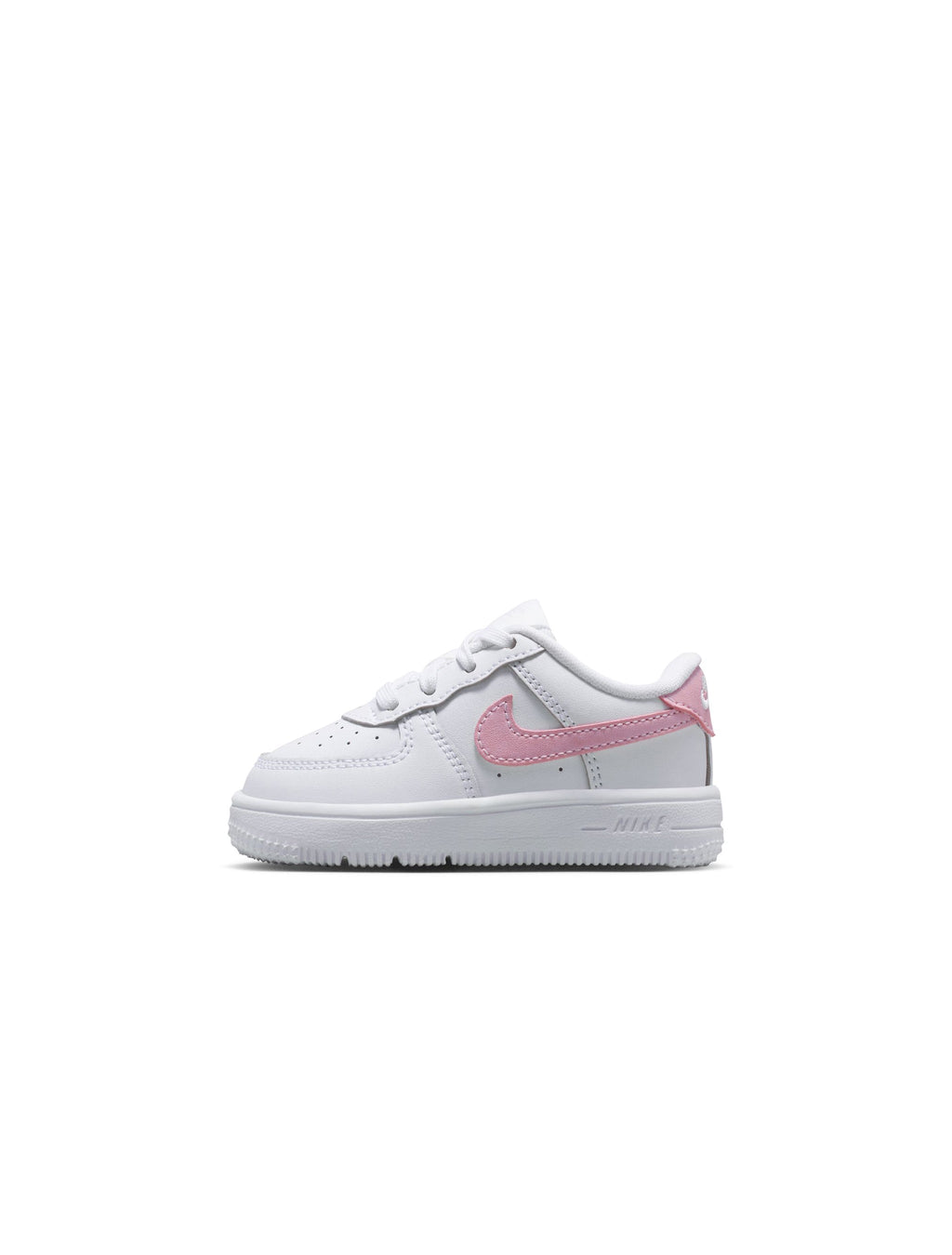 Nike (TD) Force 1 Low - White/Soft Pink