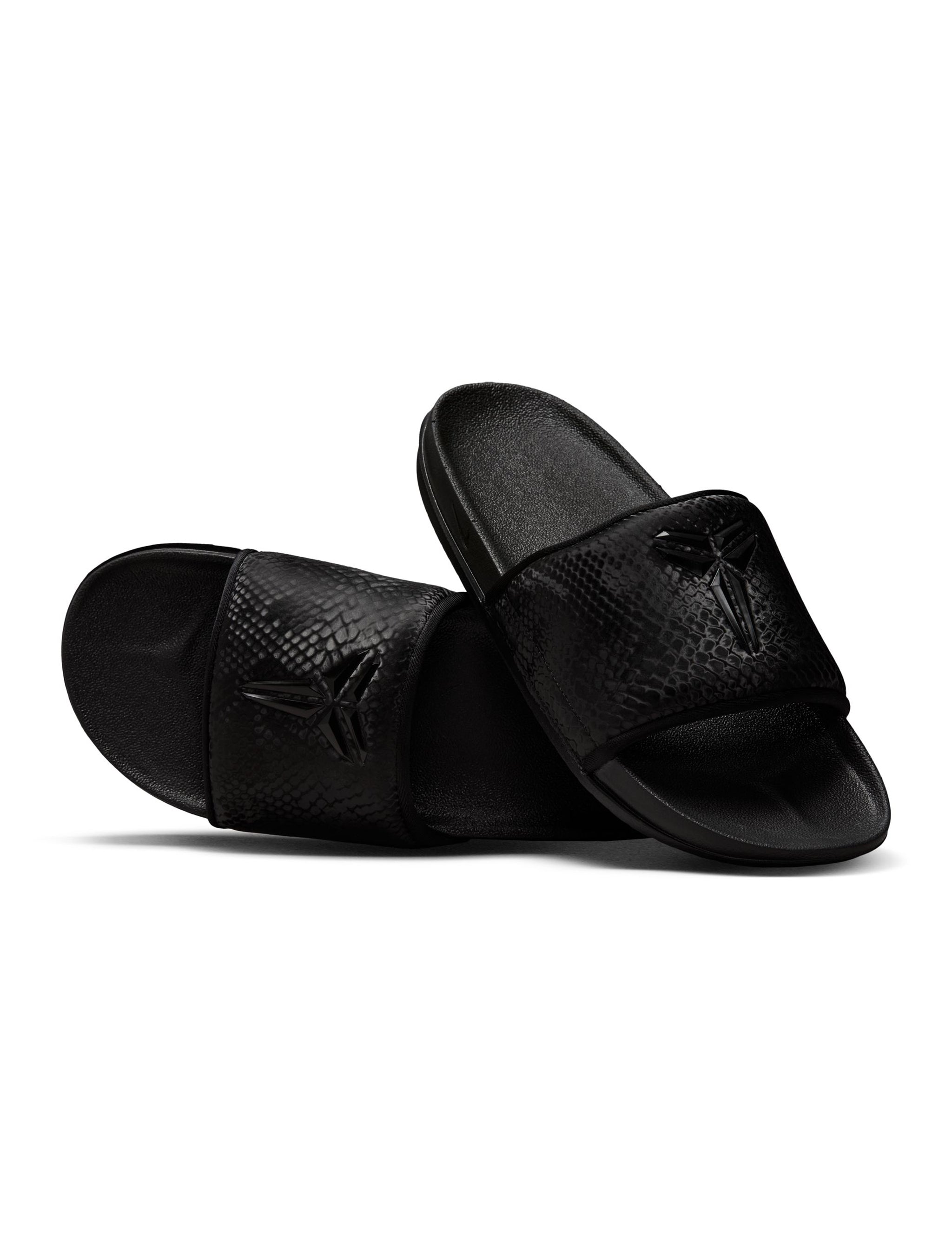Nike Mens Kobe Offcourt Slides - Black/Black