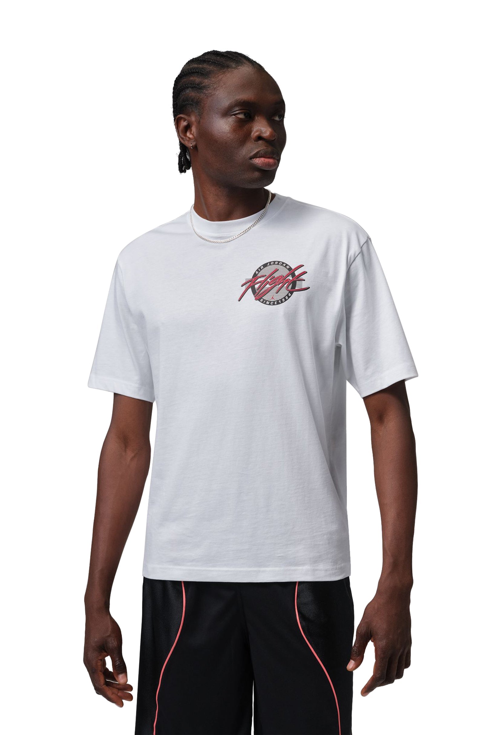 Air Jordan Mens Flight Tee - White