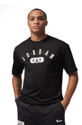 Air Jordan Mens Jordan Tee - Black/White