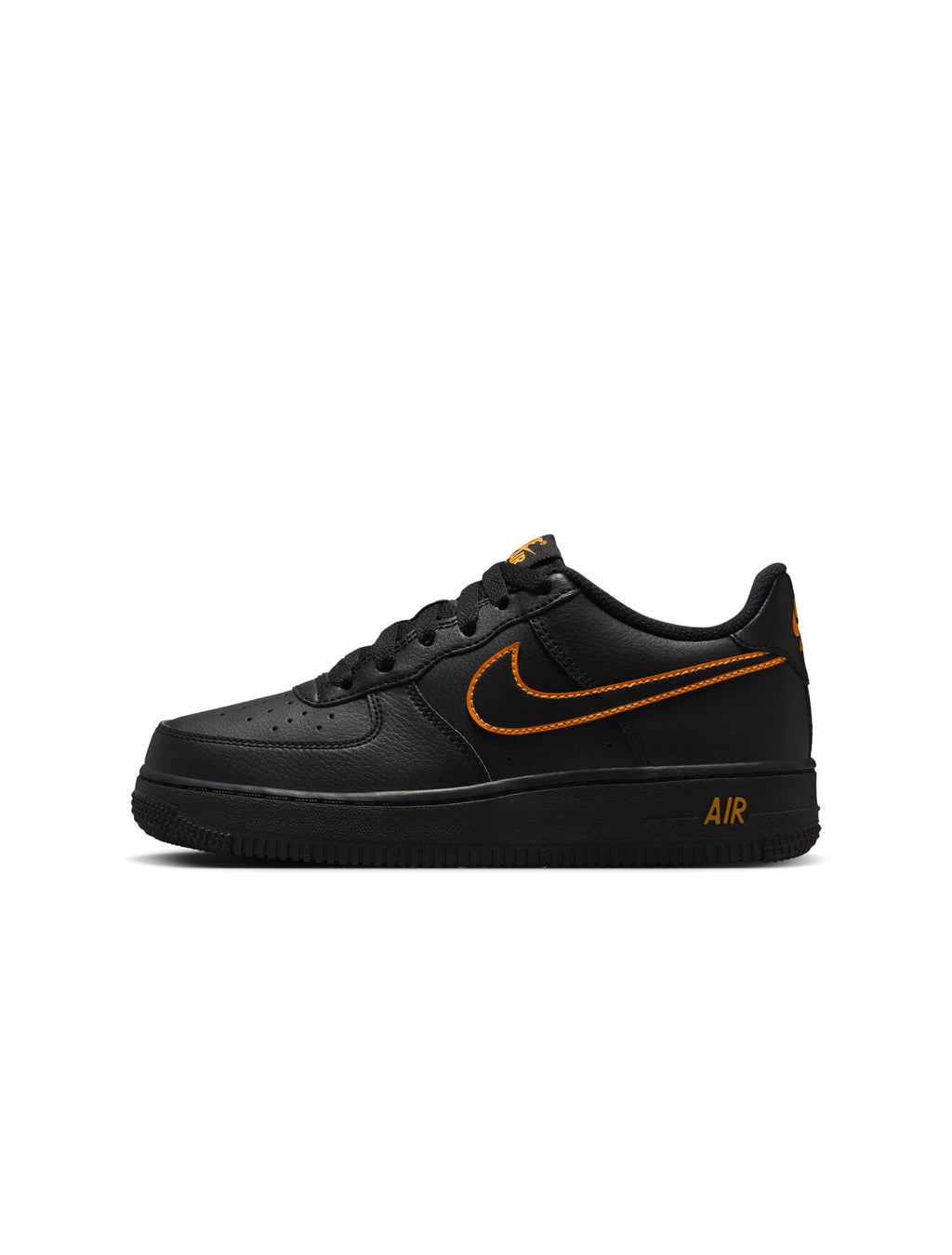 Nike Big Kids Air Force 1 - Black/Sundial