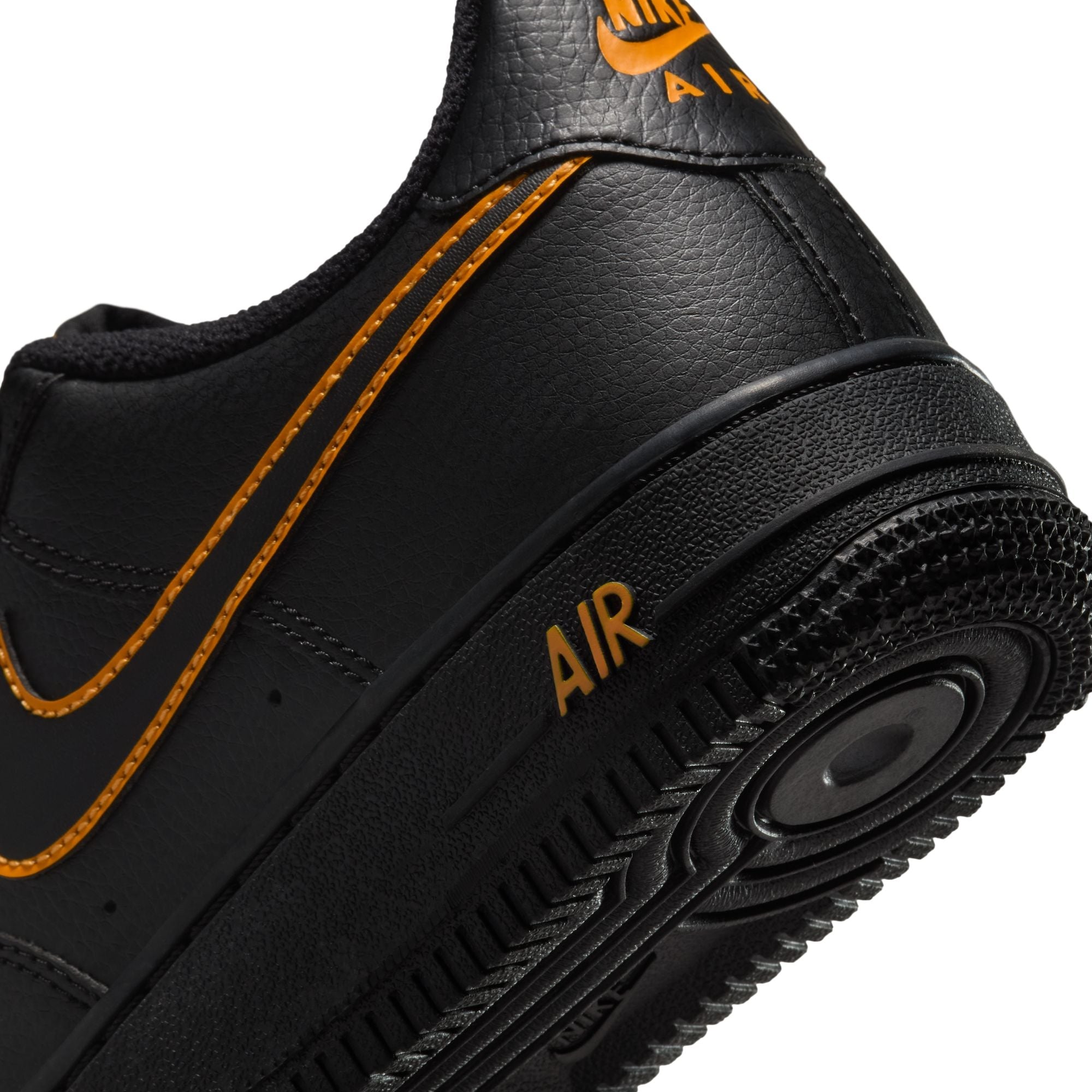 Nike Big Kids Air Force 1 - Black/Sundial