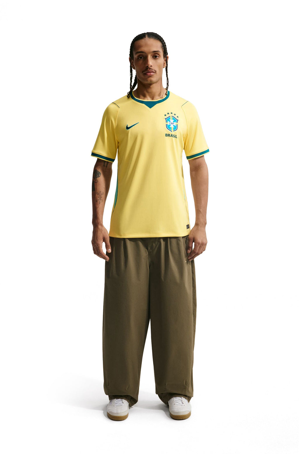 Nike Mens Brazil 2026 Home Jersey - Yellow
