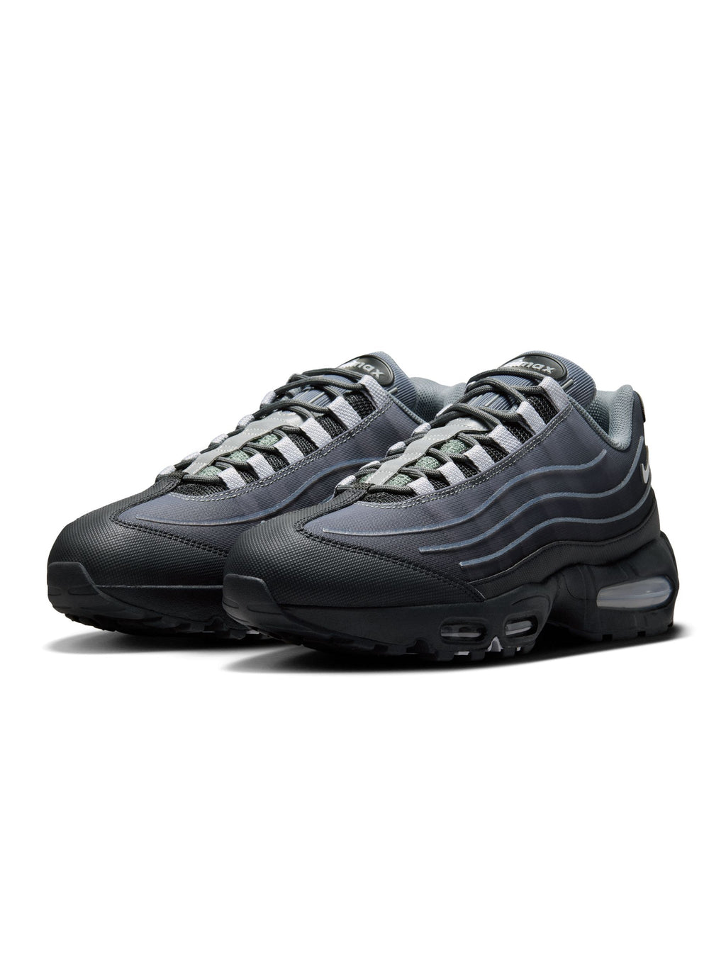 Nike Mens Air Max 95 Tech - Black/Wolf Grey