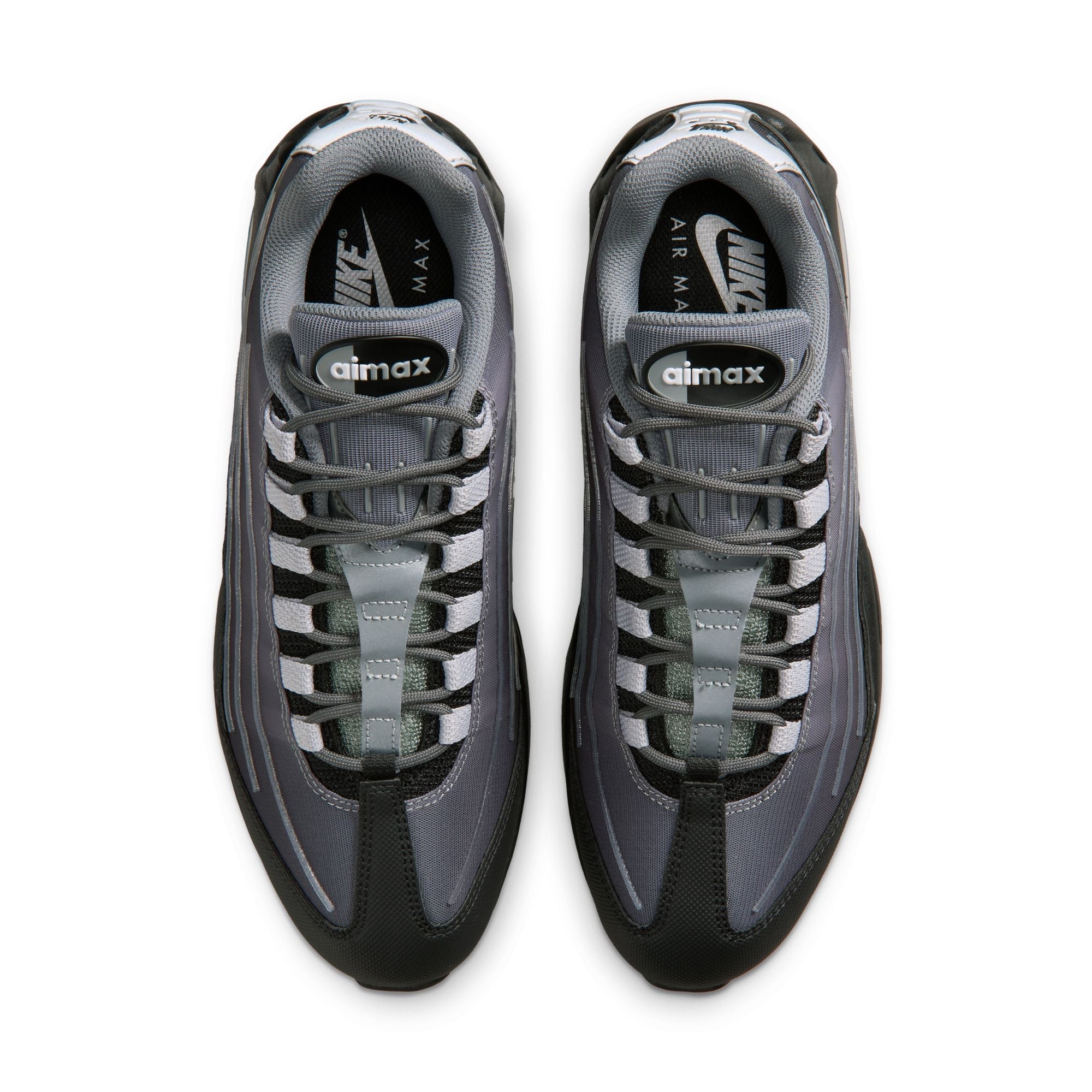 Nike Mens Air Max 95 Tech - Black/Wolf Grey