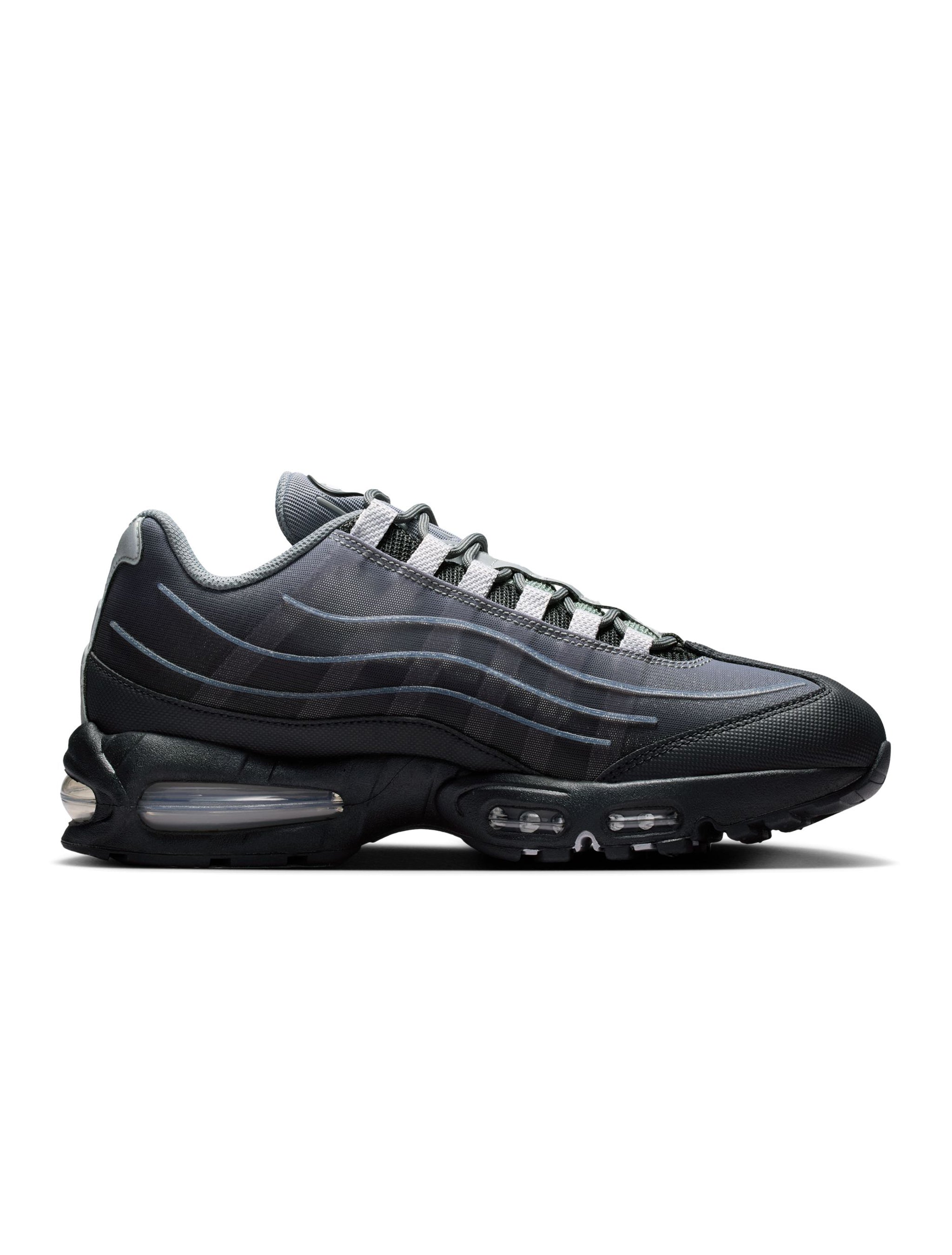 Nike Mens Air Max 95 Tech - Black/Wolf Grey