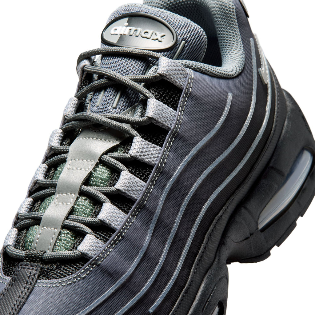 Nike Mens Air Max 95 Tech - Black/Wolf Grey