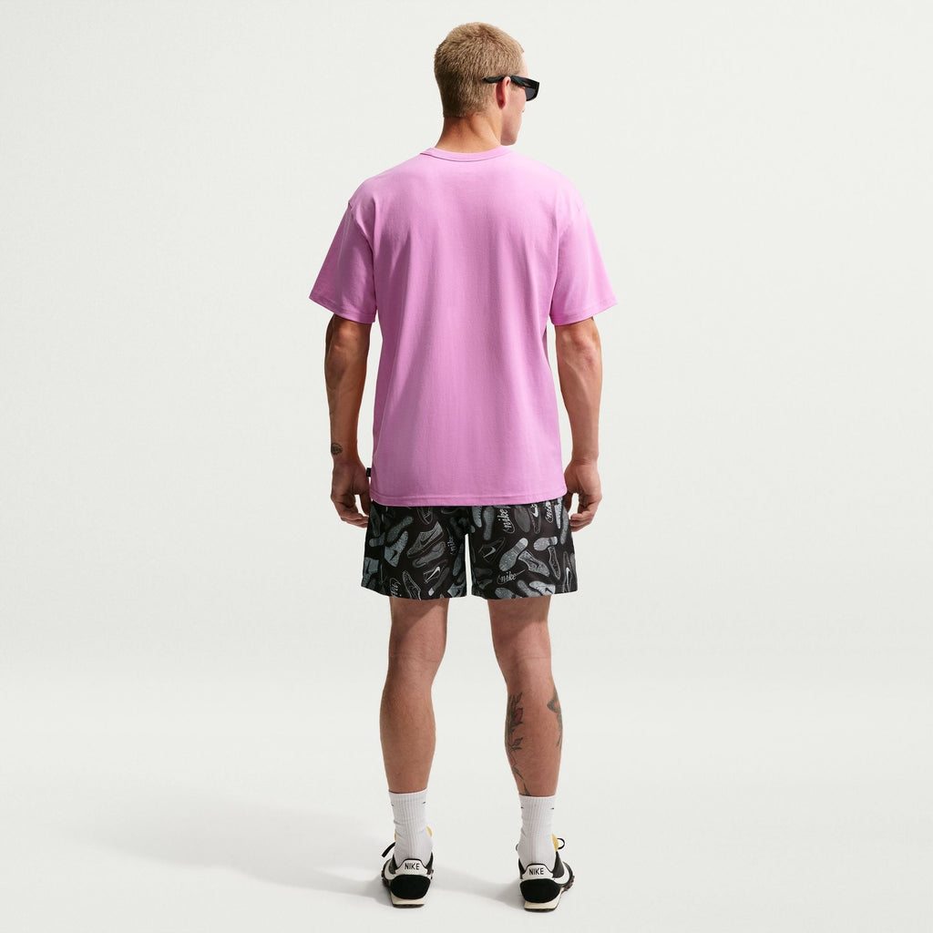 Nike Mens Sportswear Club Woven Shorts - Black/White