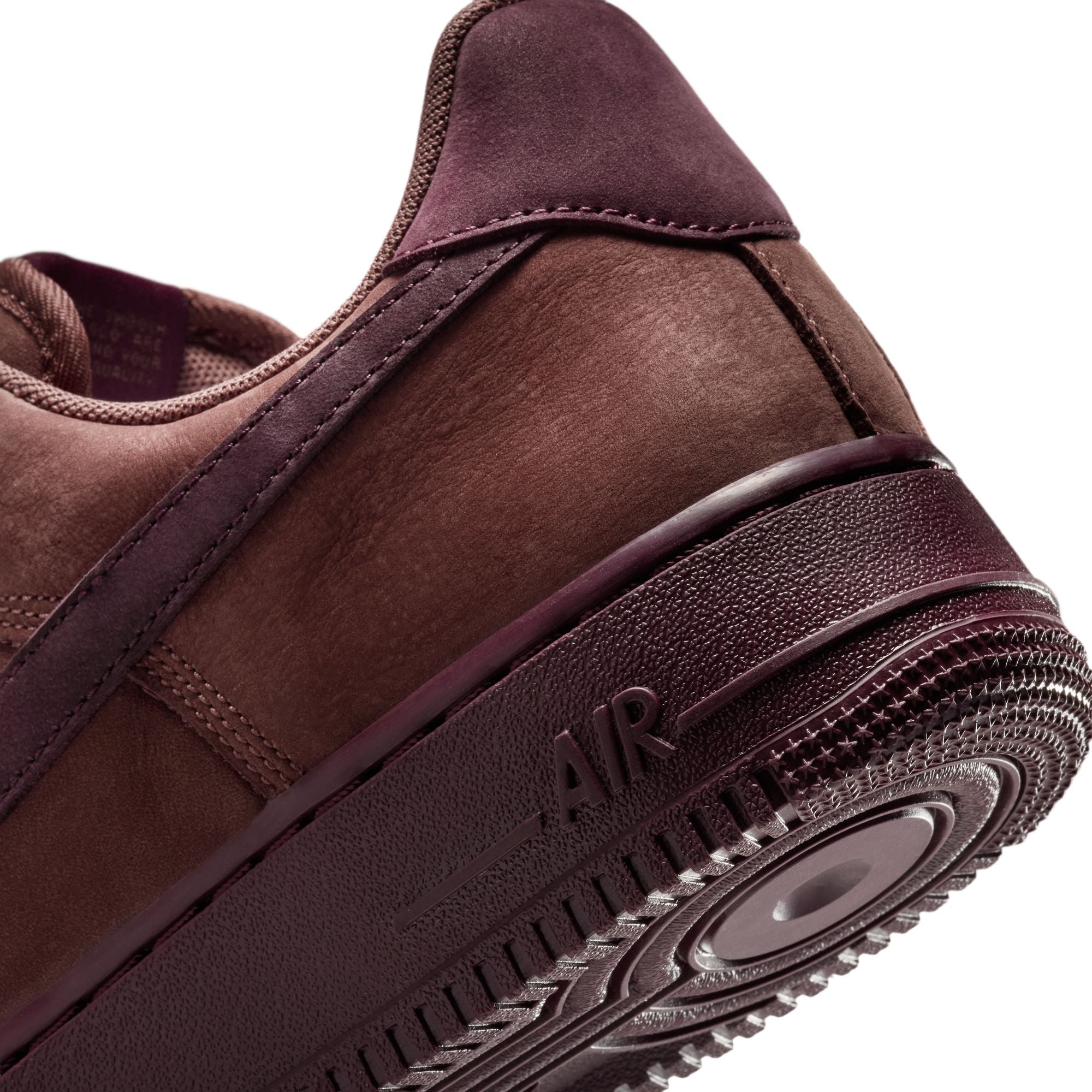 Nike Mens Air Force 1 Low Retro Premium - Red Sepia
