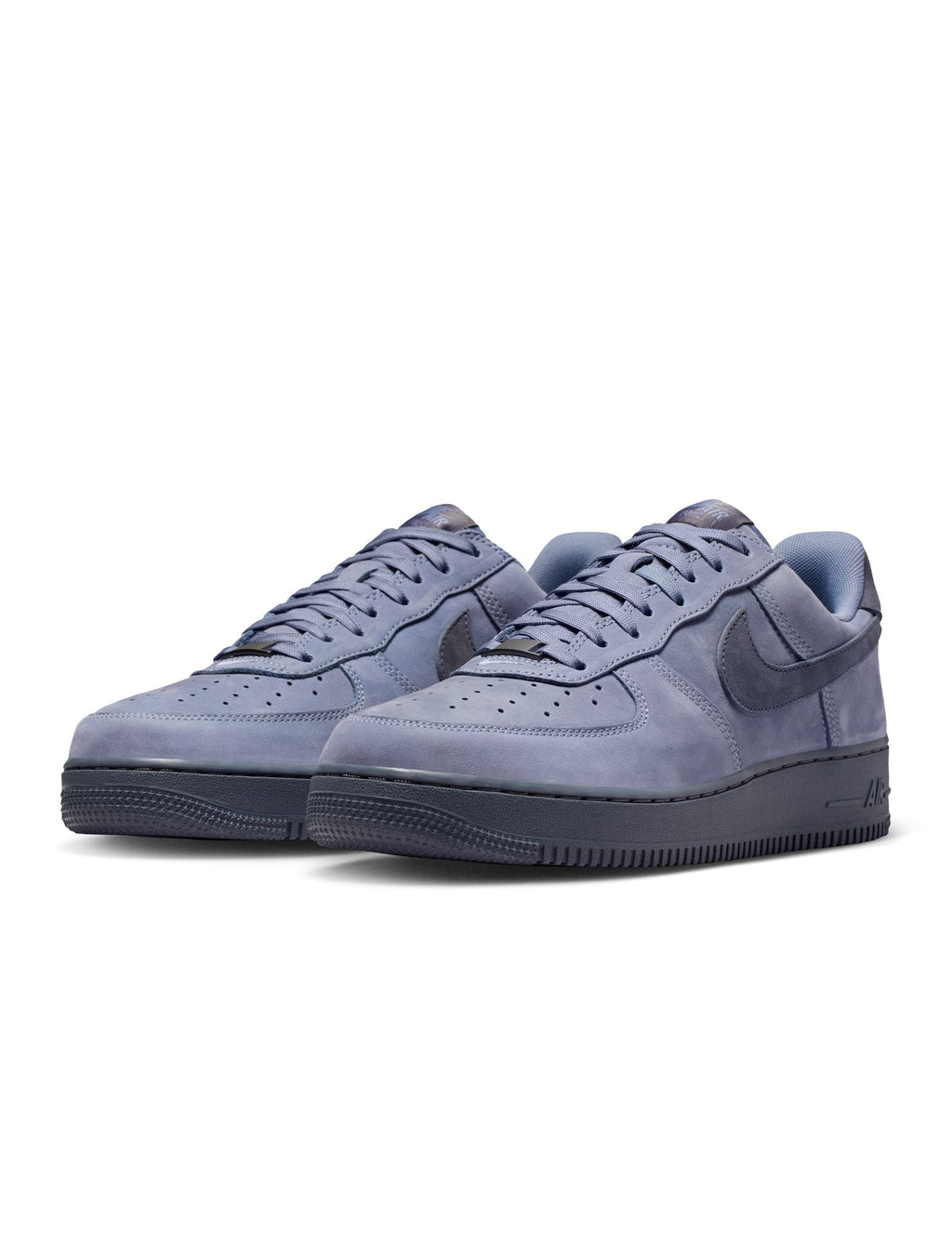 Nike Mens Air Force 1 Low Retro Premium - Dark Sky Blue