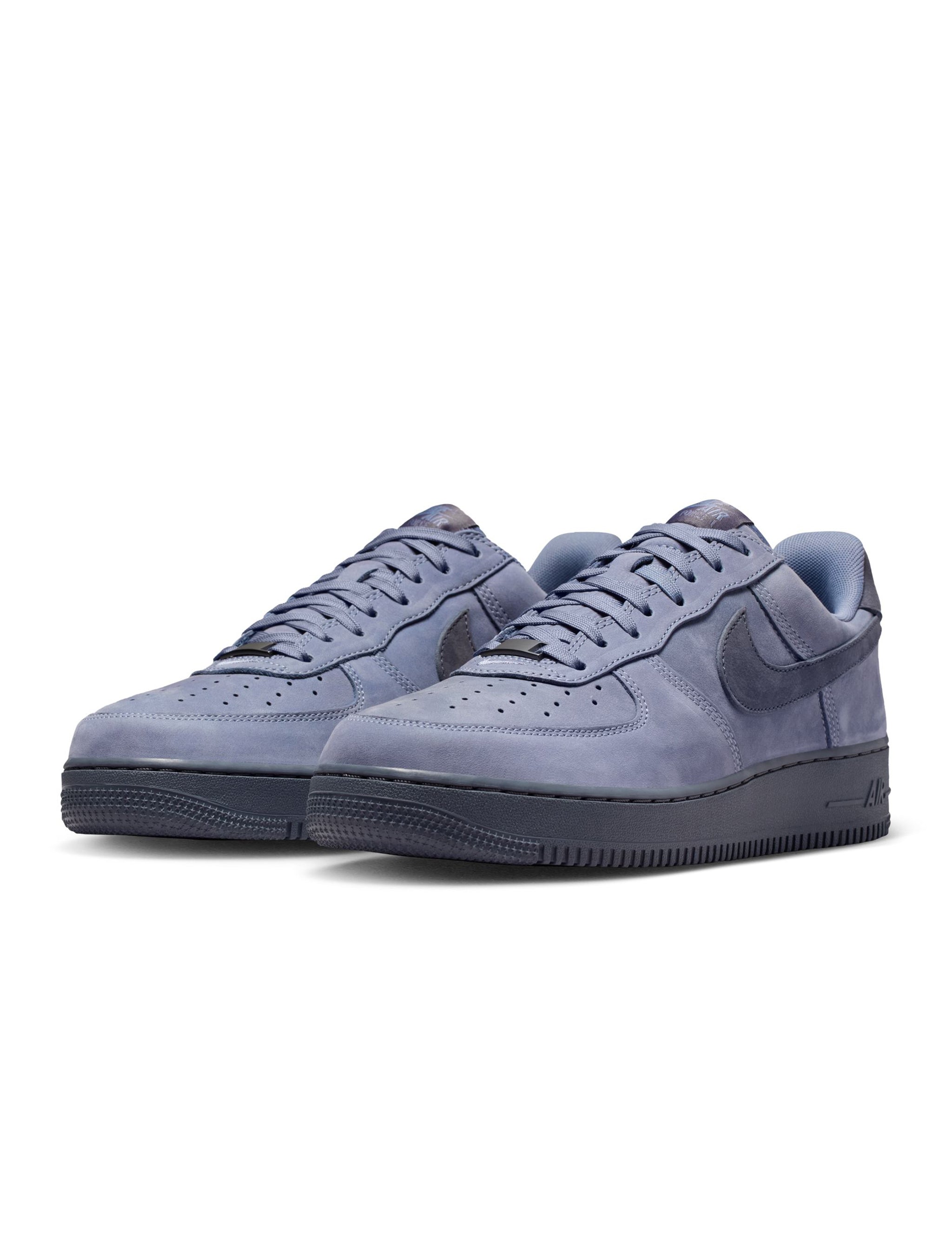 Nike Mens Air Force 1 Low Retro Premium - Dark Sky Blue