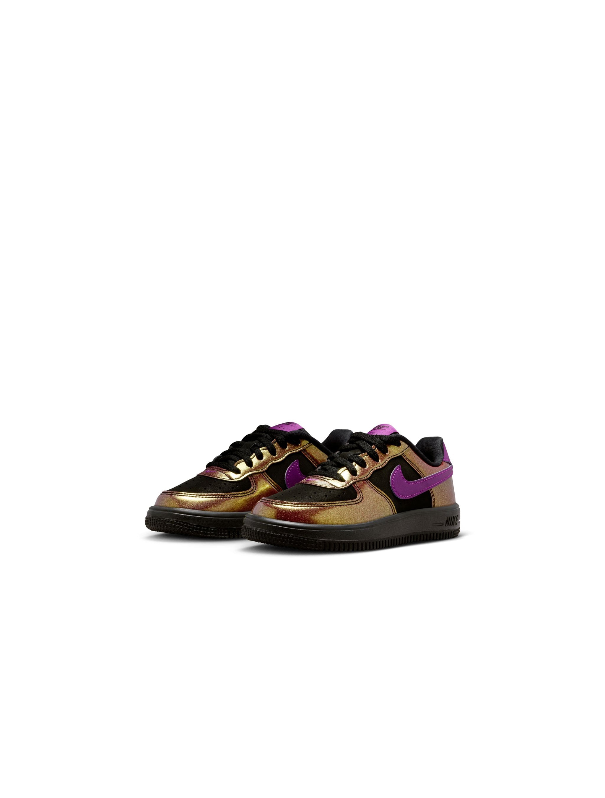 Nike (PS) Force 1 Low Lv8 4 - Black/Bold Berry