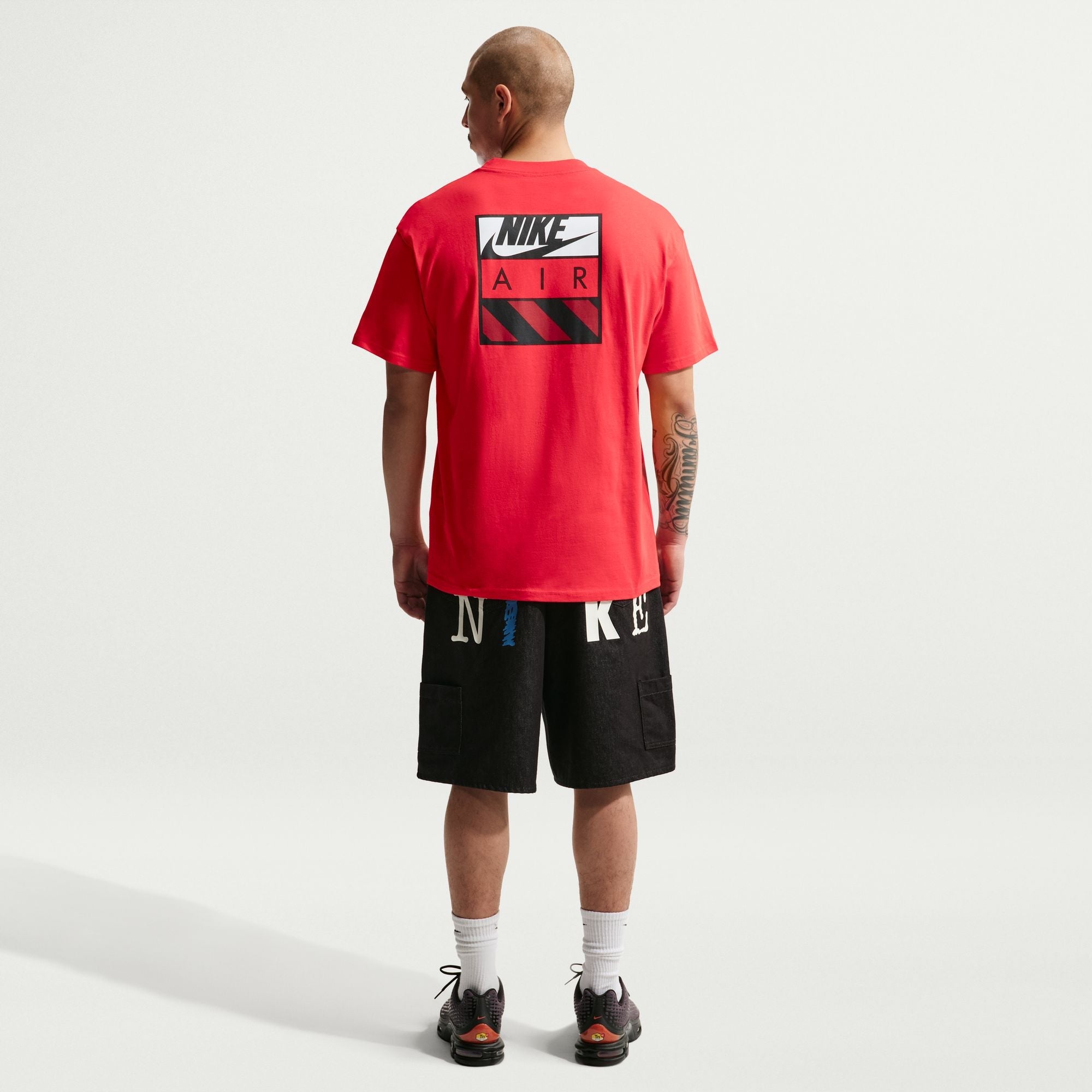 Nike Mens Sportswear Air Tee - Light Crimson