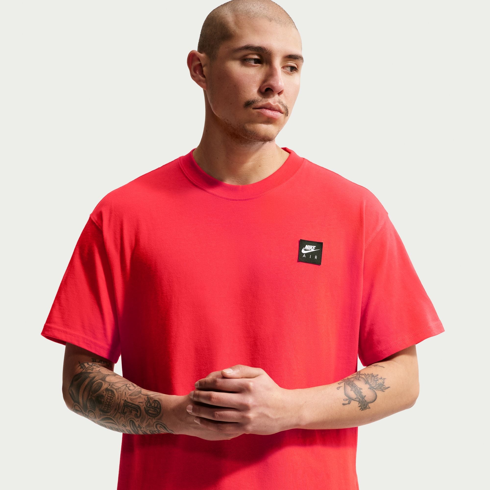 Nike Mens Sportswear Air Tee - Light Crimson