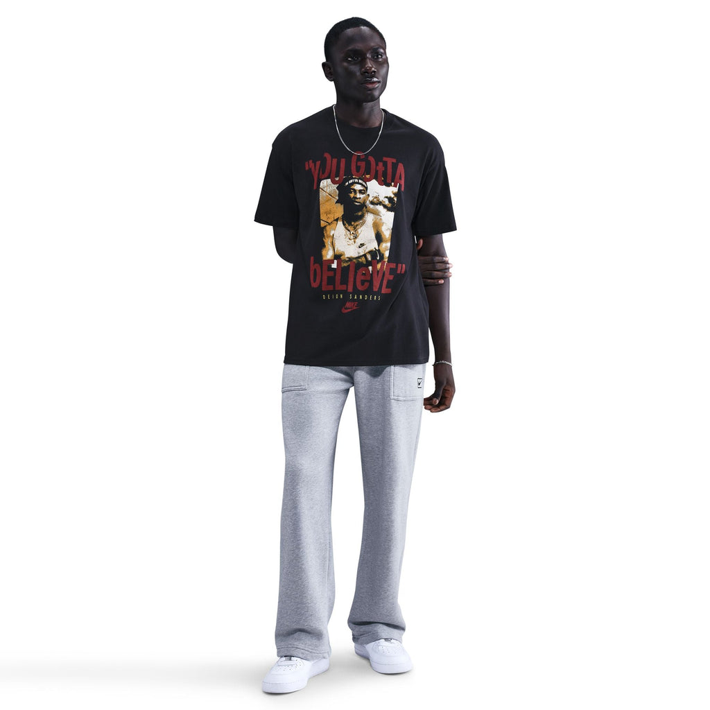 Nike Mens Deion Sanders Believe Tee - Black