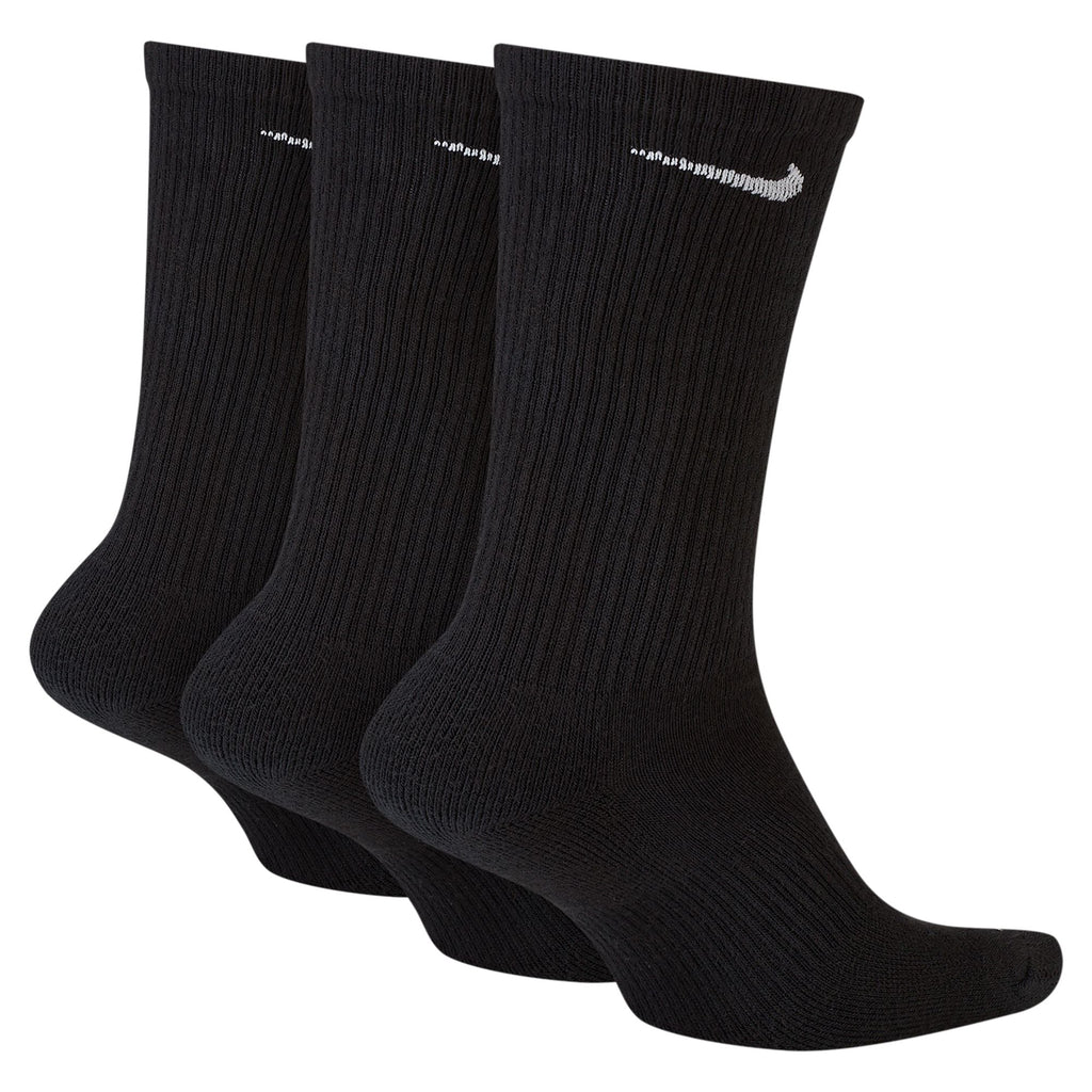 Nike 3-Pack Everyday Plus Cushioned Socks - Black