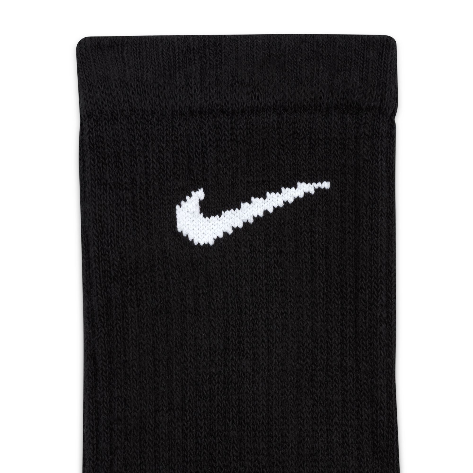 Nike 3-Pack Everyday Plus Cushioned Socks - Black