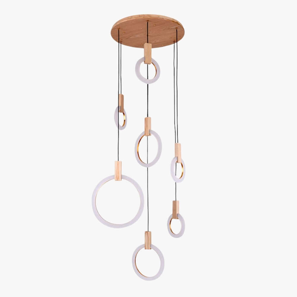 Acrylic Ring Chandelier