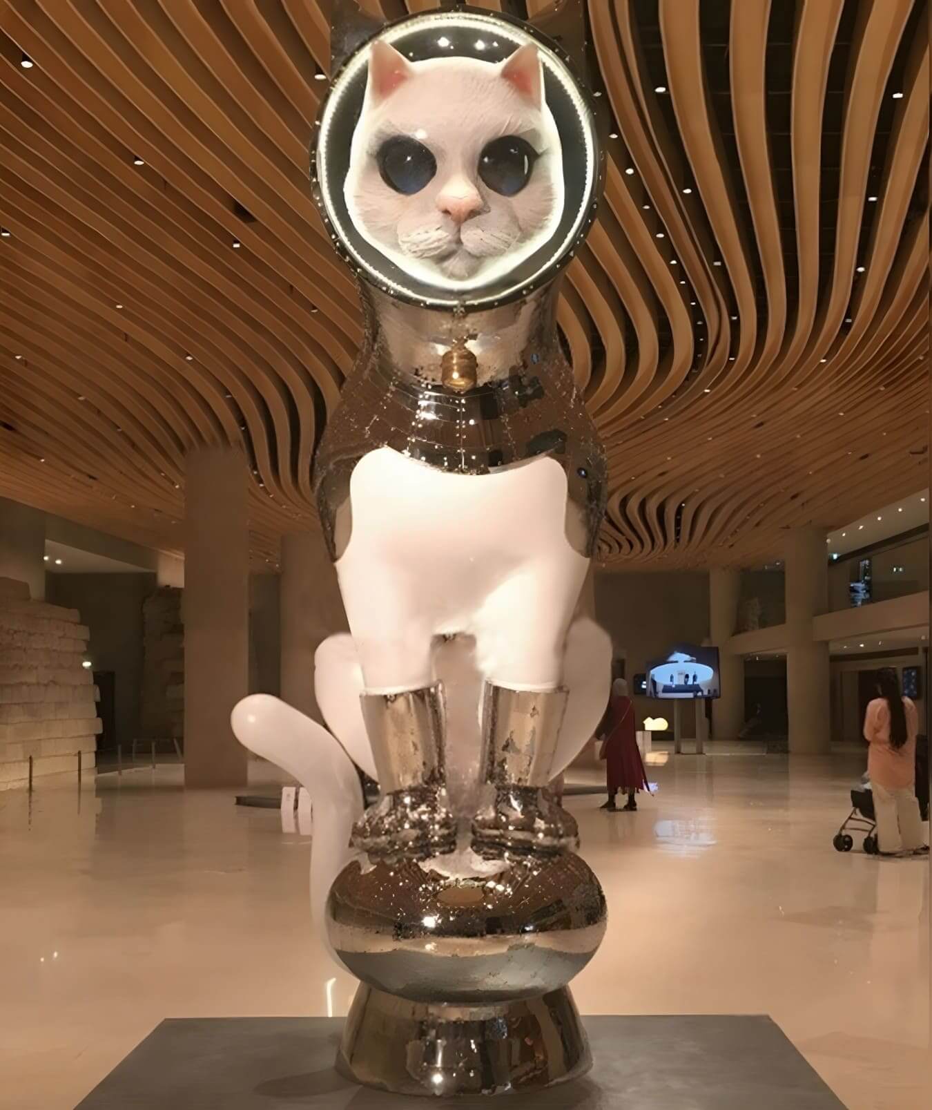 Afluxa Sculpture Floor Lamp