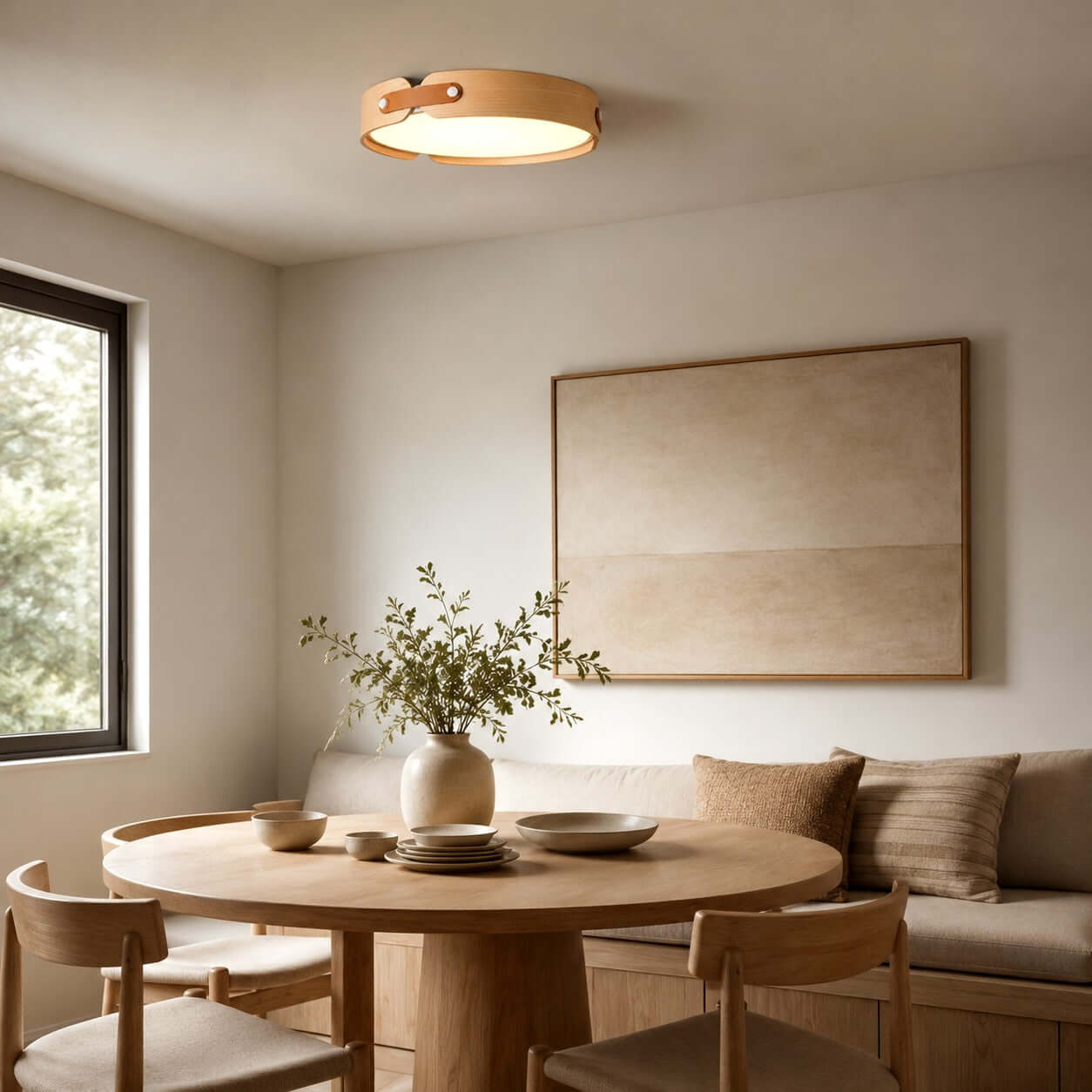 Aiwen Wood Ceiling Light