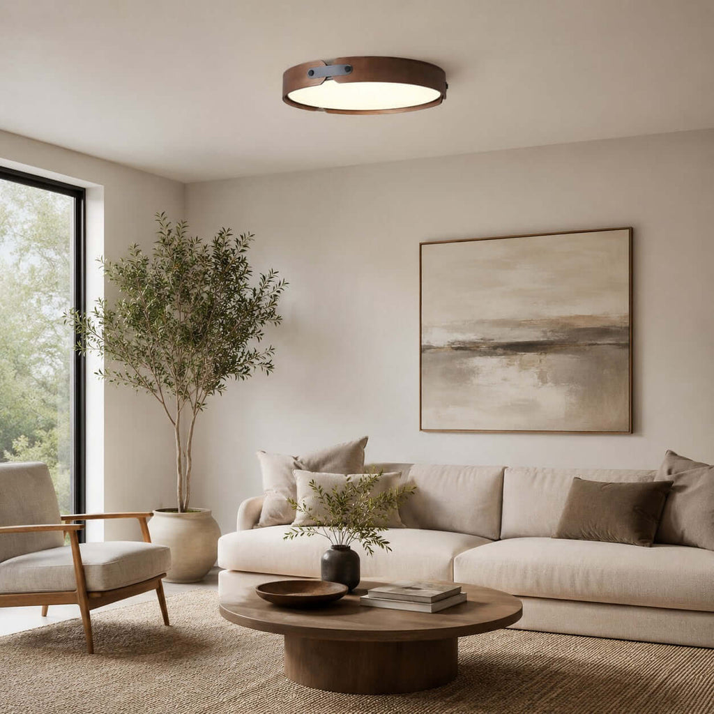 Aiwen Wood Ceiling Light