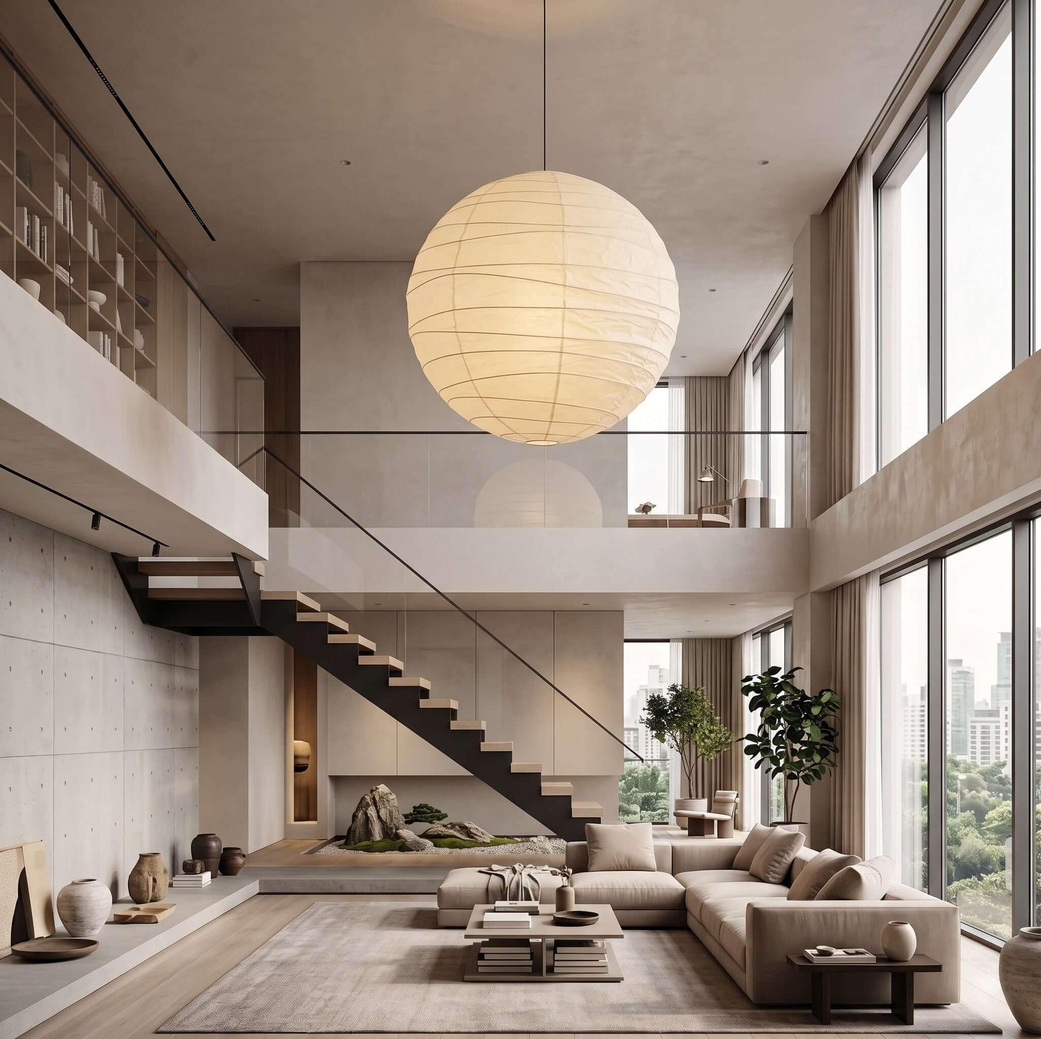 Akari D Series Pendant Lamp