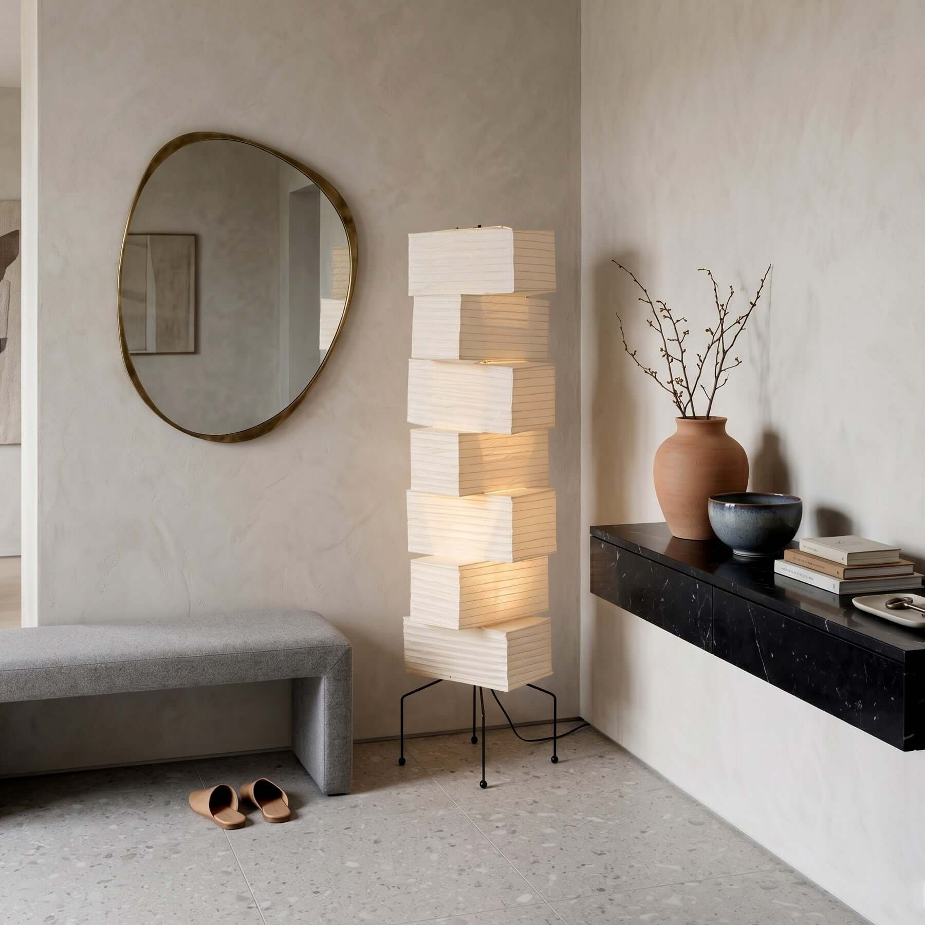 Akari UF4-L10 Floor Lamp