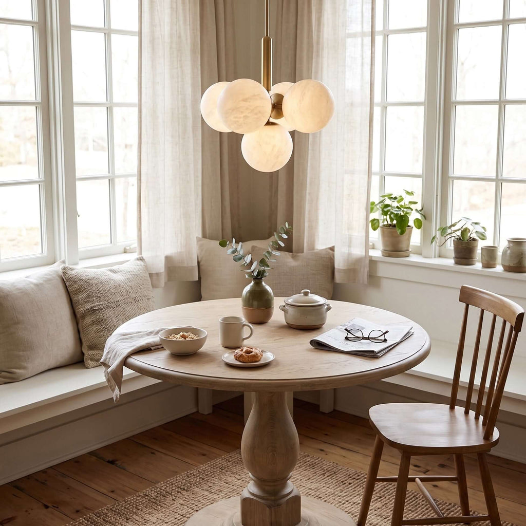 Alabaster Global Pendant Light