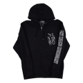 It's All In Your Head Zip Up Hoodie Black