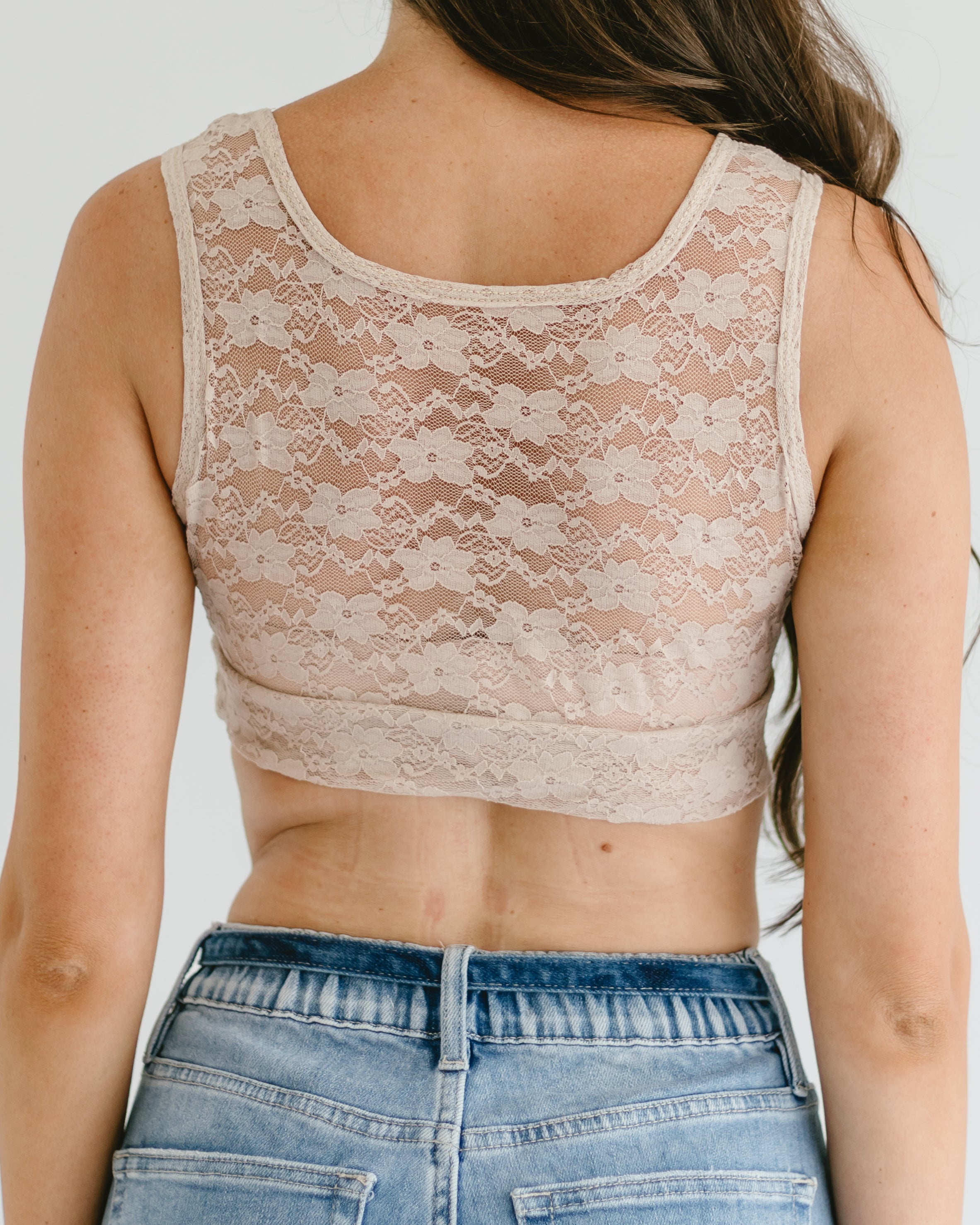Full Lace Tank Halftee
