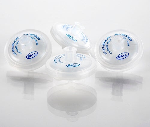 PALL AP-4408 Acrodisc PSF Syringe Filters with PVDF Membrane - 0.45 µm (50/pkg 200/cs)