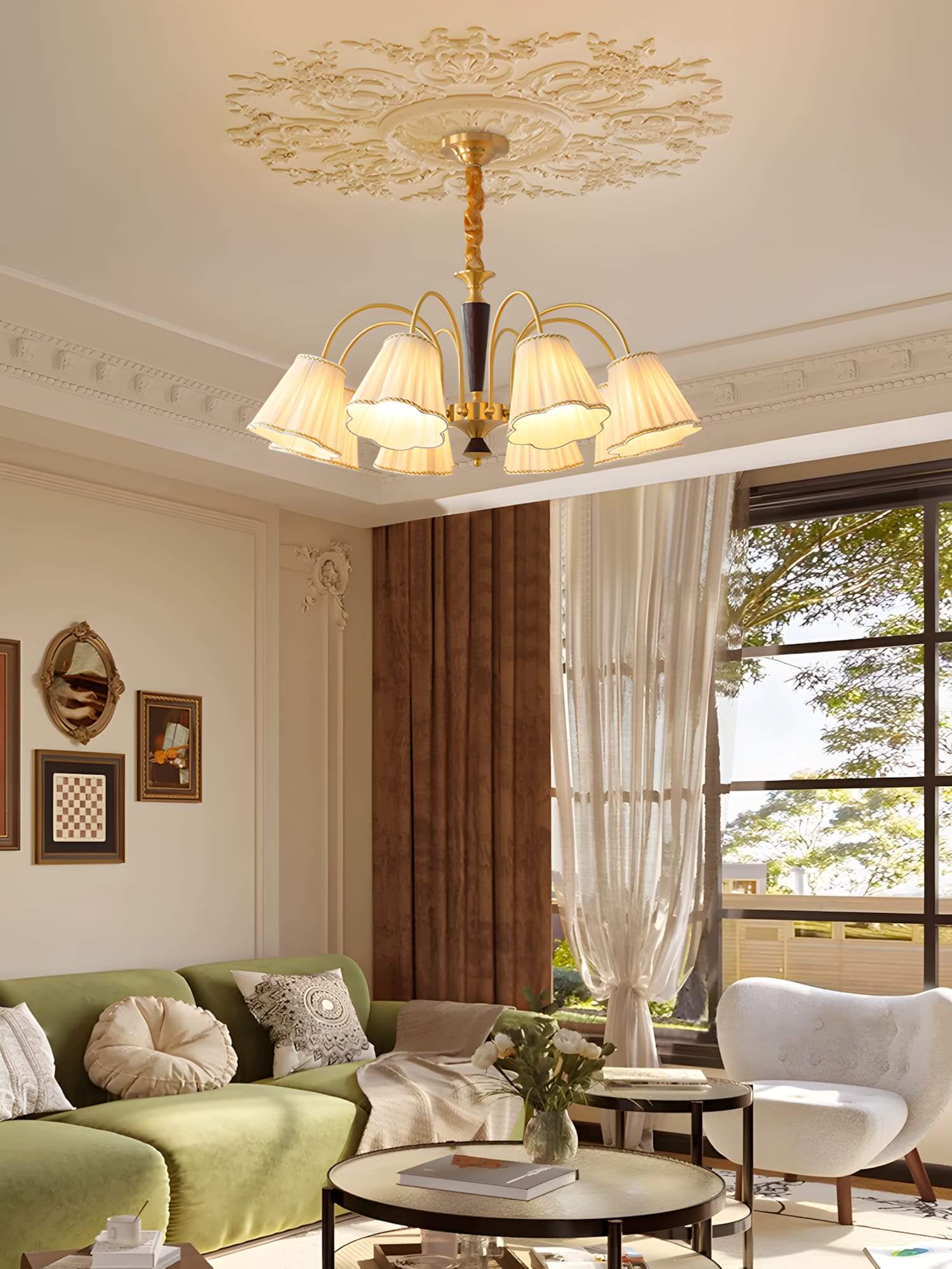 Ardelyn Brass Chandelier