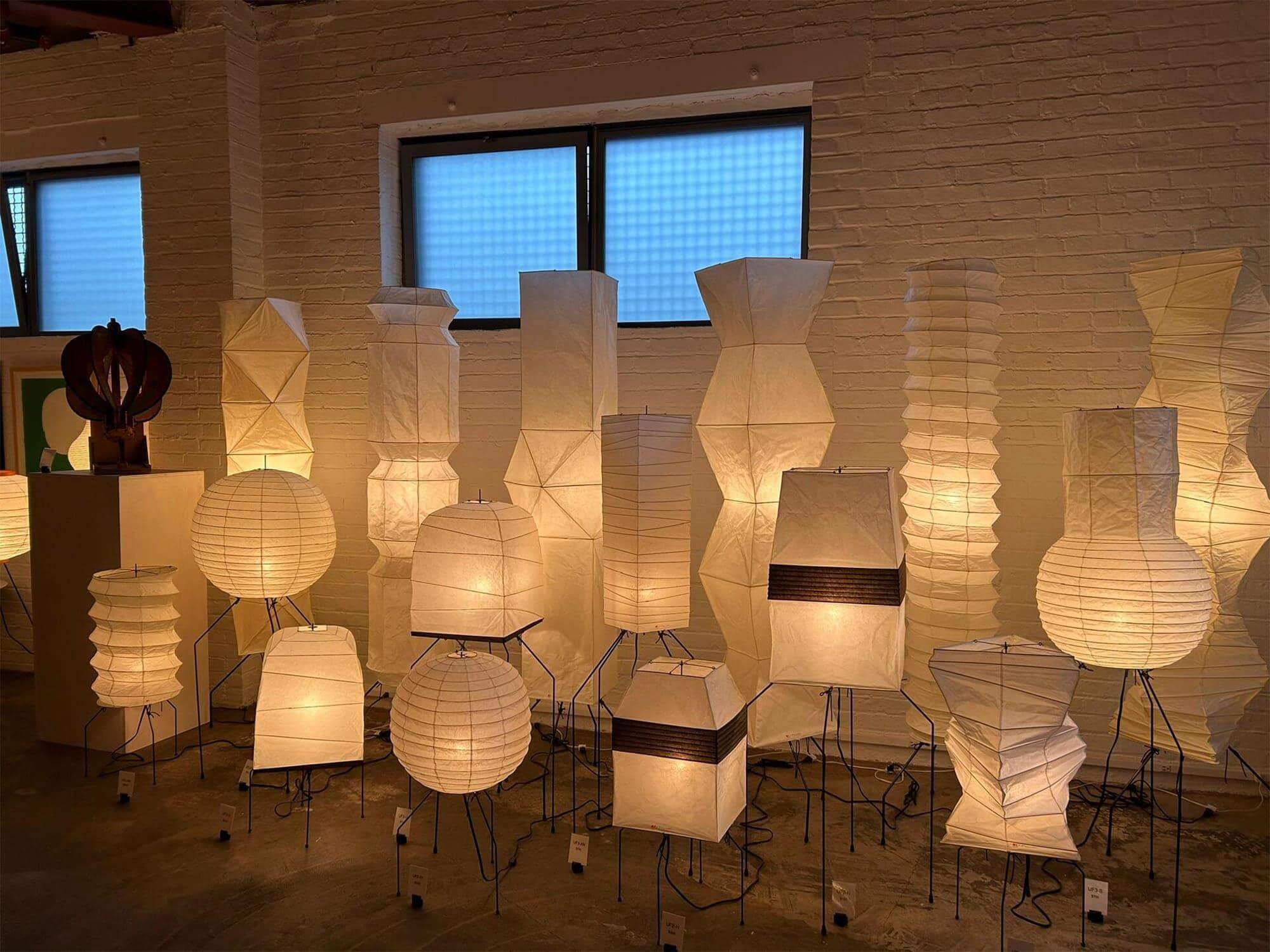 Washi Paper UF2-31N Table Lamp