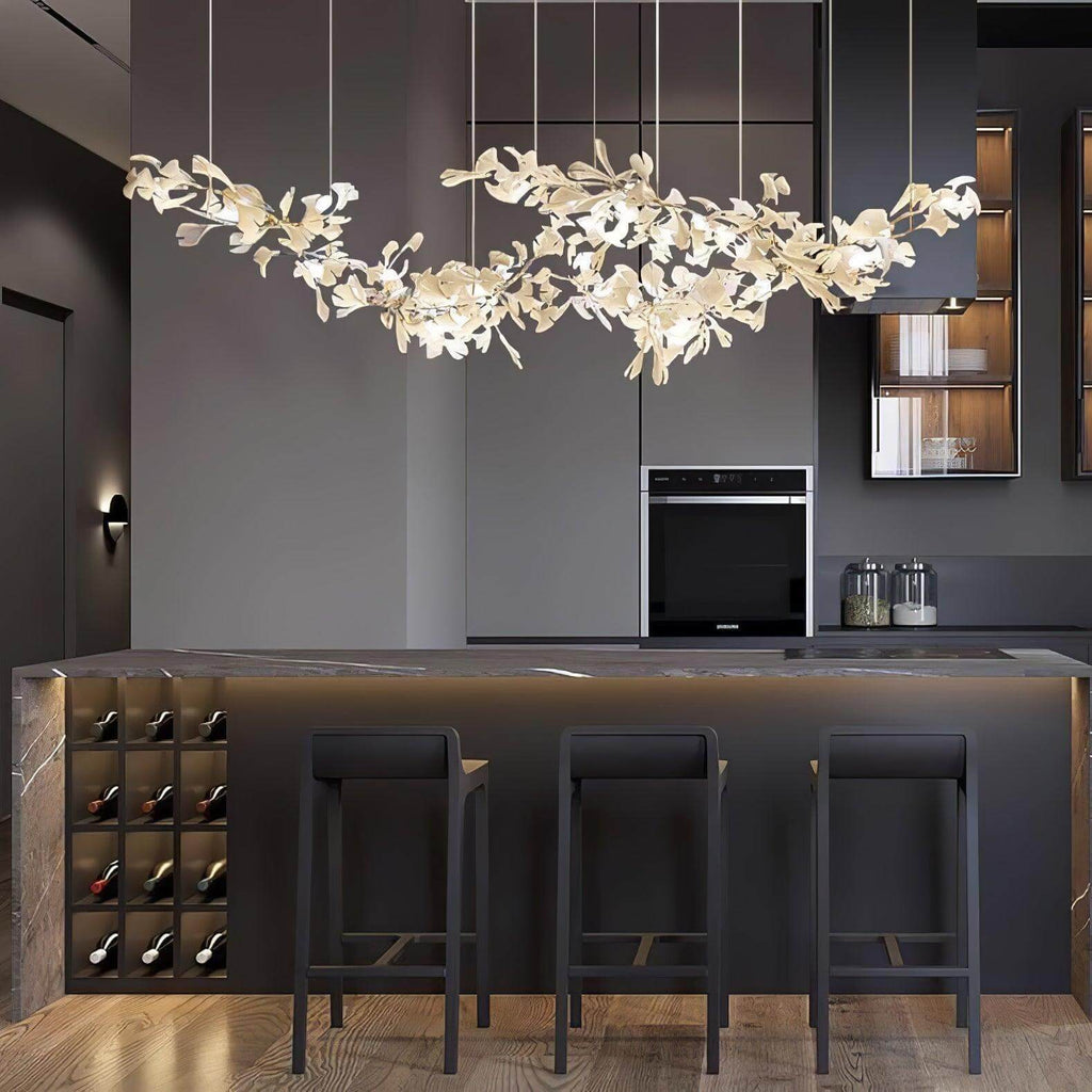 Gingko Chandelier Style H