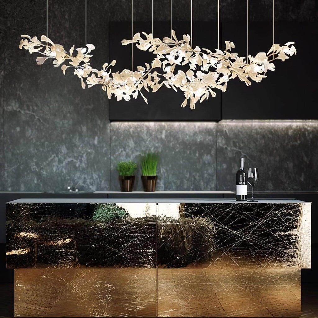 Gingko Chandelier Style H