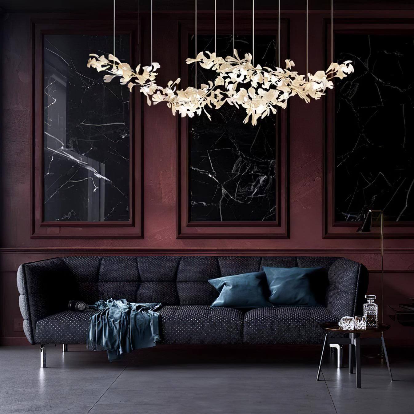 Gingko Chandelier Style H
