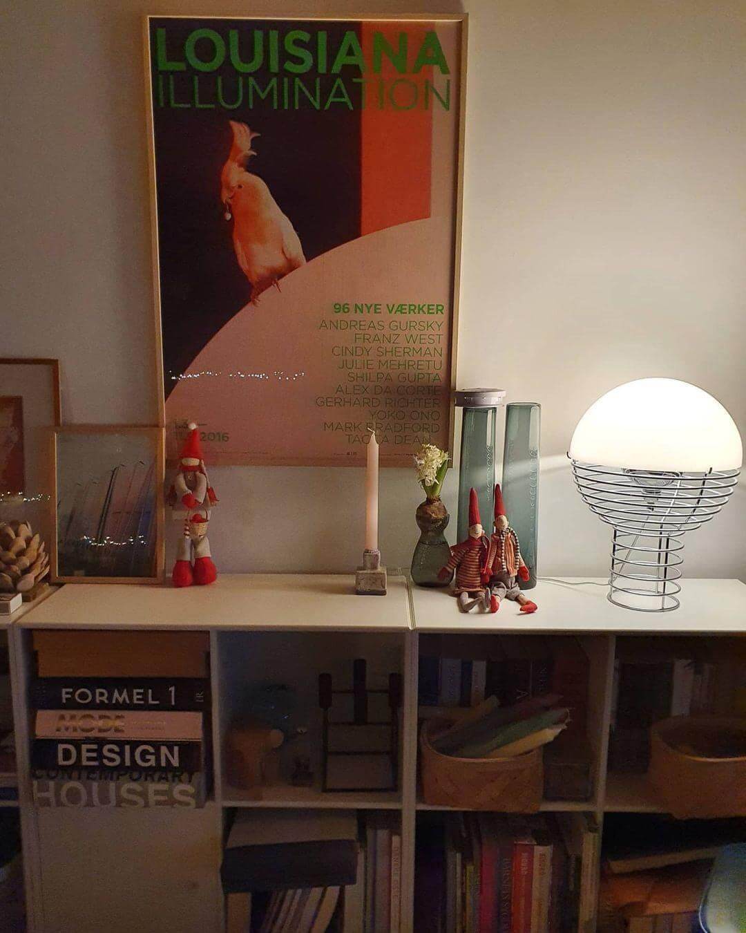 Wire Table Lamp