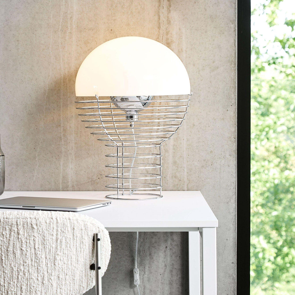 Wire Table Lamp