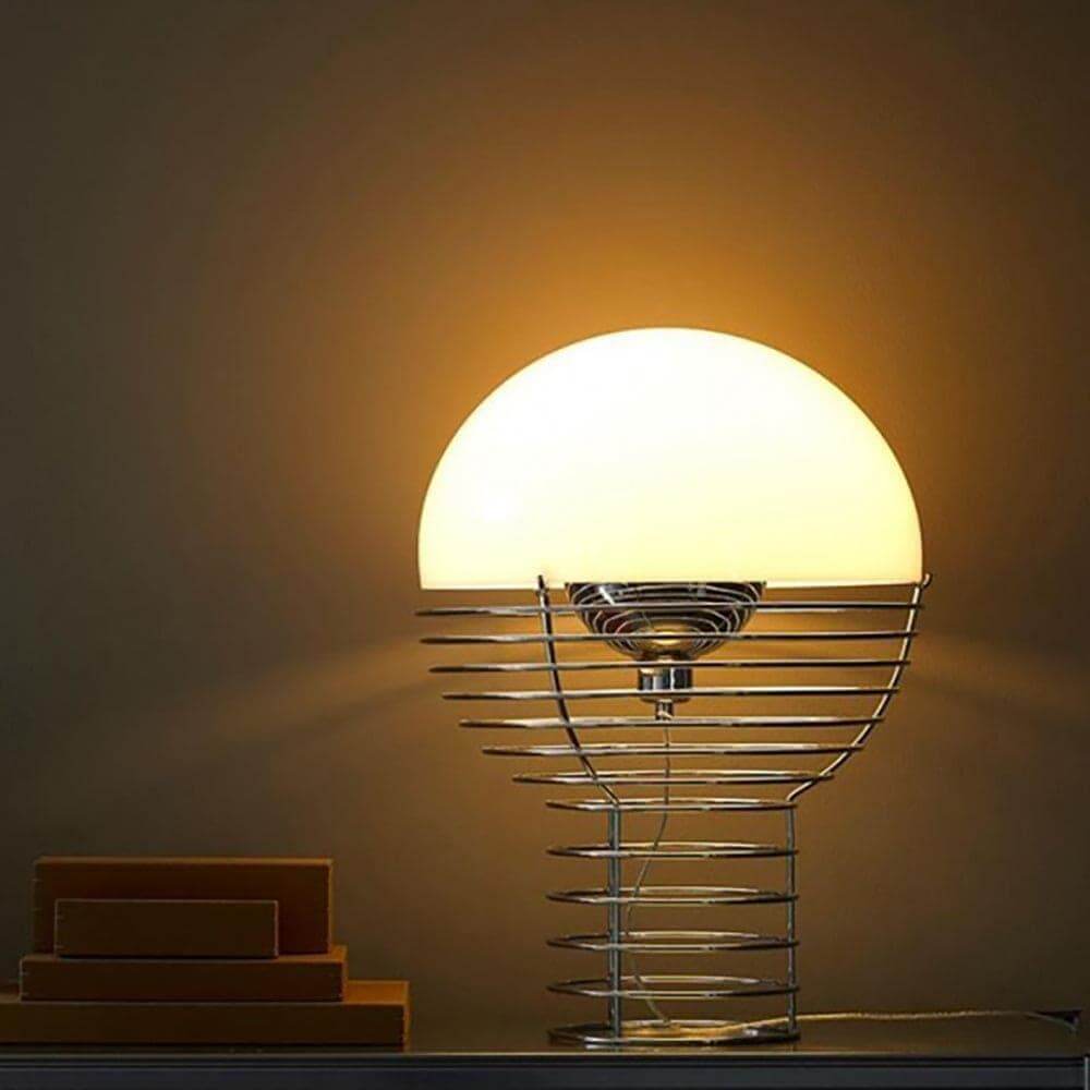 Wire Table Lamp