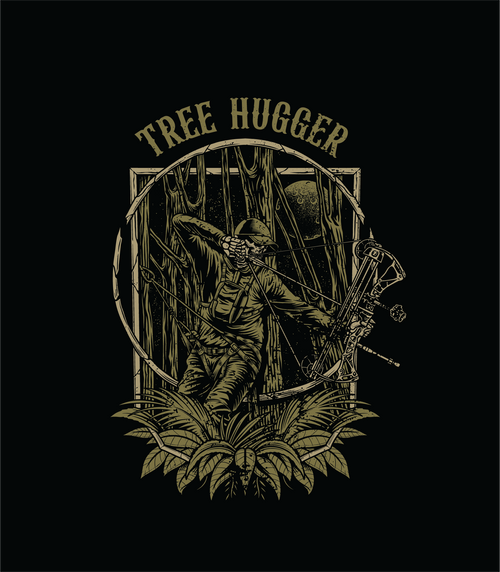 "Tree Hugger" Tee