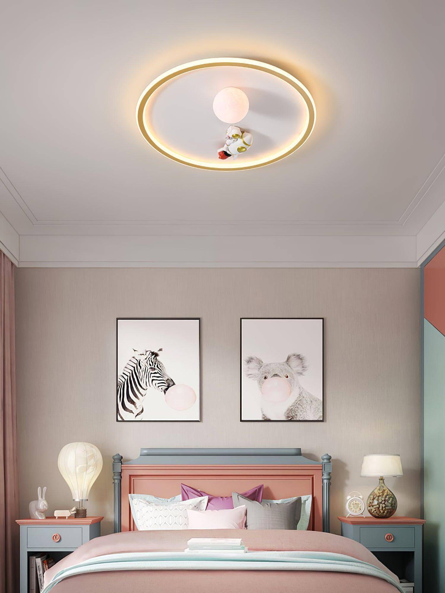Astronaut Ceiling Light