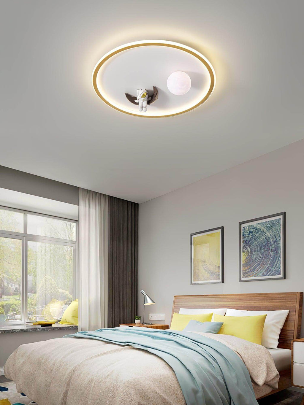 Astronaut Ceiling Light