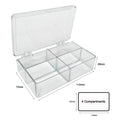 MTC Bio B1203 MultiBox, 4 compartments, 32 x 52 x 28mm each, 6/pk