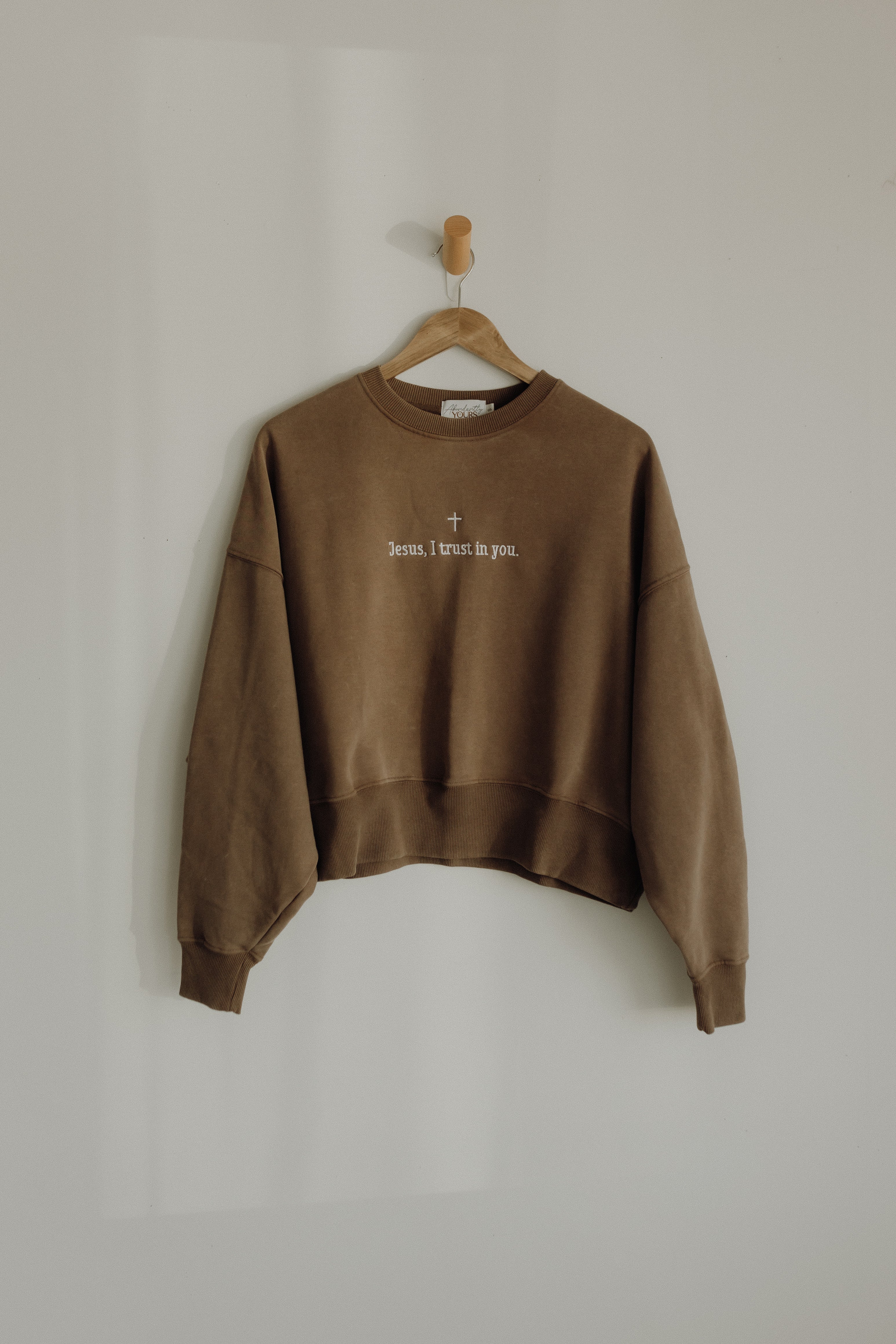 Jesus, I Trust in You Cropped Crew