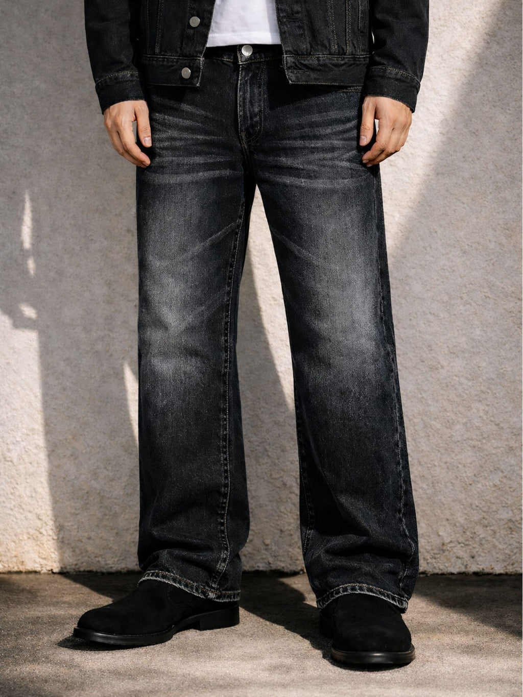 BLACK BOOTCUT DENIM