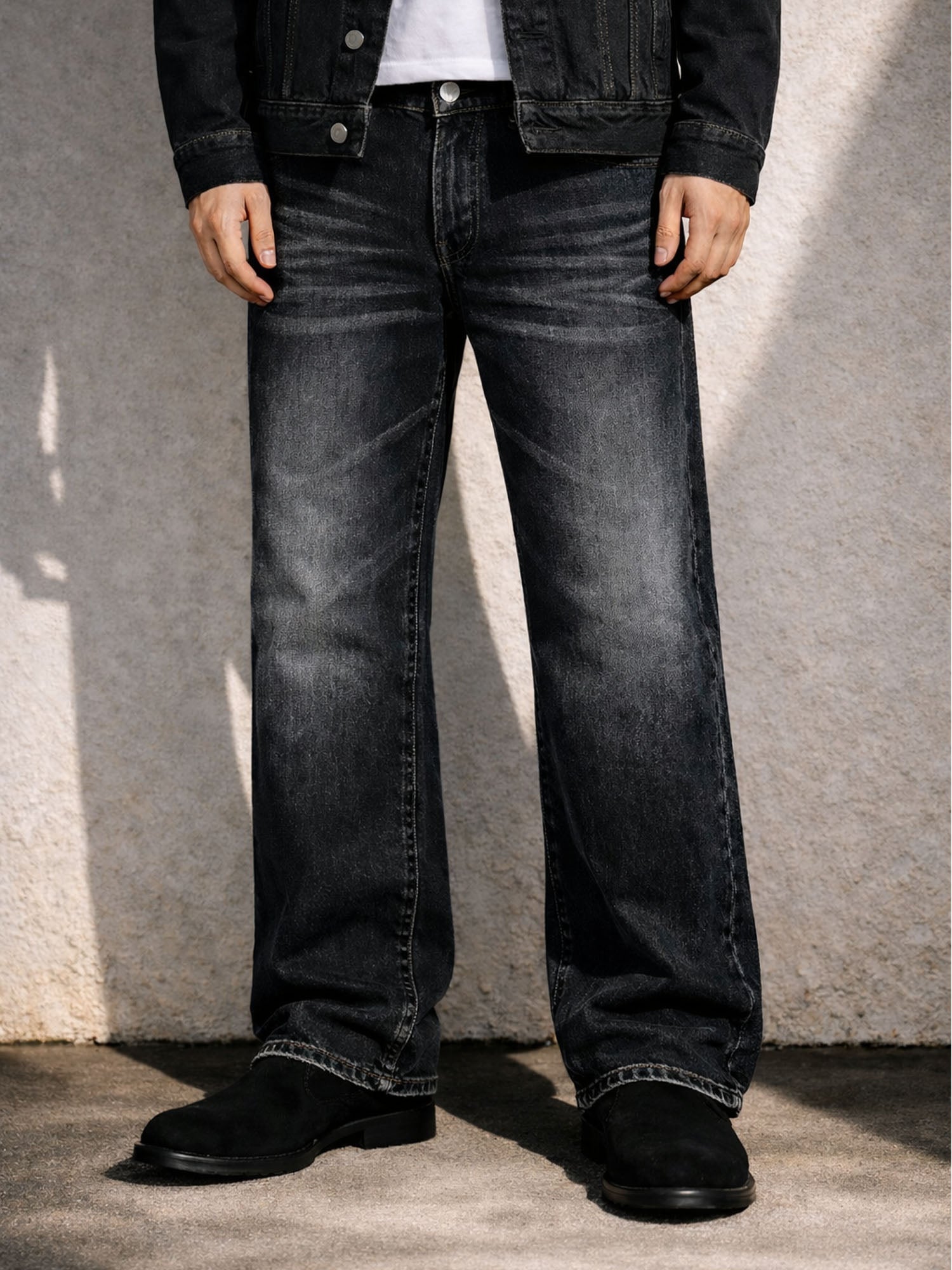 BLACK BOOTCUT DENIM
